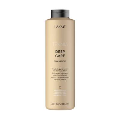 Podrobnoe foto відновлювальний шампунь lakme teknia deep care shampoo для пошкодженого та сухого волосся, 1 л