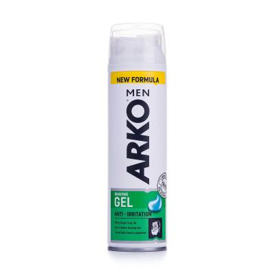 Podrobnoe foto гель для гоління arko men anti-irritation shaving gel чоловічий, 200 мл