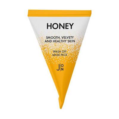 Podrobnoe foto маска для обличчя j:on honey smooth velvety and healthy skin wash off mask з медом, 5 г