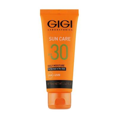 Podrobnoe foto сонцезахисний крем із захистом днк gigi sun care daily protector spf 30 для сухої шкіри, 75 мл