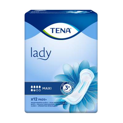 Podrobnoe foto урологічні прокладки жіночі tena lady maxi, 12 шт