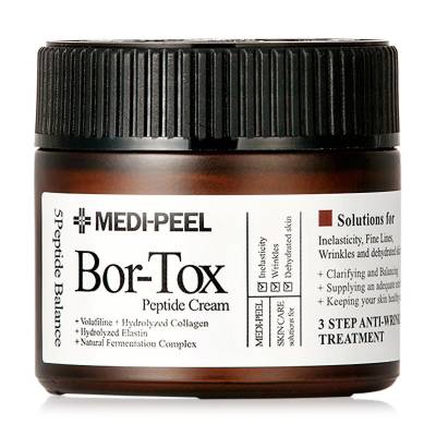 Podrobnoe foto ліфтинг-крем для обличчя medi-peel bor-tox peptide cream з пептидним комплексом, 50 мл
