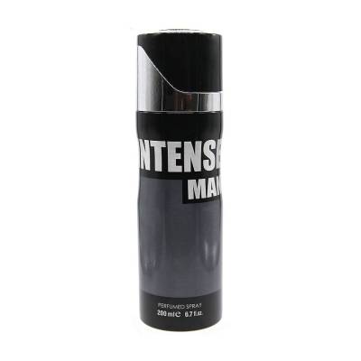 Podrobnoe foto парфумований дезодорант-спрей fragrance world intense man чоловічий, 200 мл