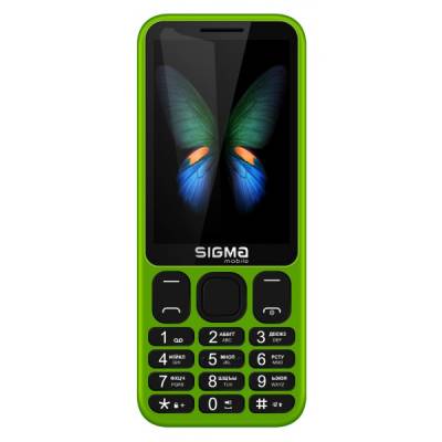 Podrobnoe foto мобільний телефон sigma mobile x-style 351 lider green