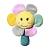 foto дитяче брязкальце babyono rainbow flower, від 3 місяців (609)