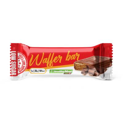 Podrobnoe foto вафля power pro waffer bar шоколад, 30 г