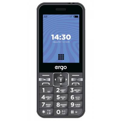 Podrobnoe foto мобільний телефон ergo e281 dual sim black