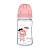 foto антиколькова пляшечка для годування canpol babies pp easystart bonjour paris з широким отвором, рожева, 3+ місяців, 240 мл (35/232_pin)