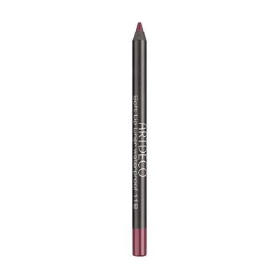 Podrobnoe foto водостійкий олівець для губ artdeco soft lip liner waterproof 118 garnet red, 1.2 г