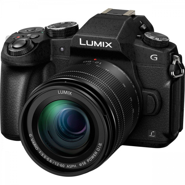 foto фотокамера бездзеркальна panasonic dmc-g80 kit 12-60mm (dmc-g80mee-k)