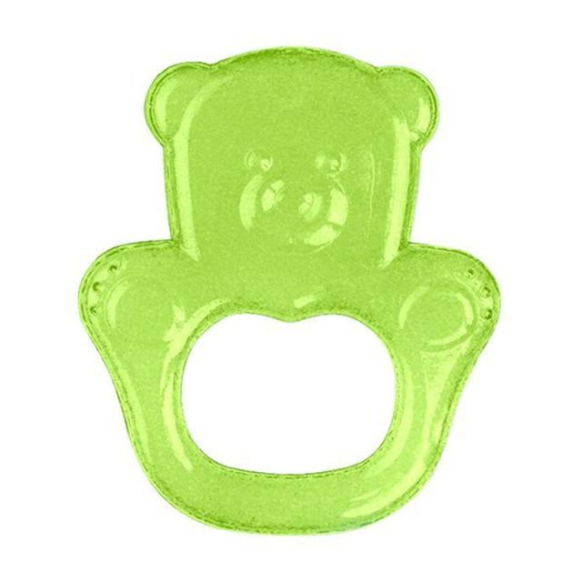 foto гелевий прорізувач для зубів babyono ведмедик, зелений (1013)