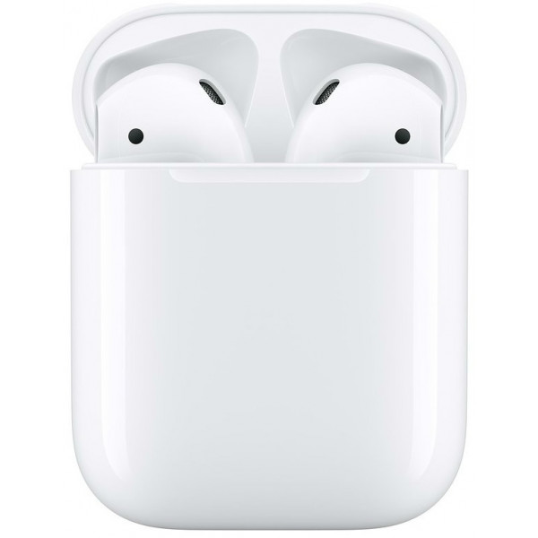 foto навушники вкладиші бездротові apple airpods with charging case (mv7n2ru/a/mv7n2ty/a)