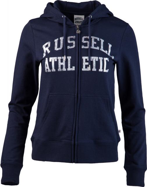 foto толстовка russell athletic classic printed zip through hoody, l (46)