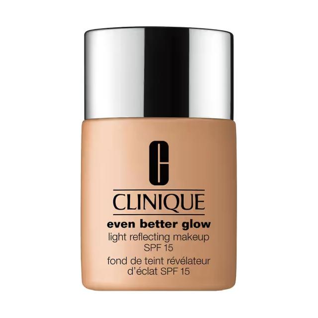 foto тональний крем для обличчя clinique even better glow light reflecting makeup spf 15, cn 90 sand, 30 мл