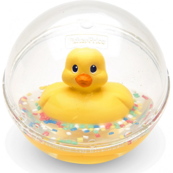 foto базова іграшка для ванної fisher-price каченя в кулі в ас. (dvh21)