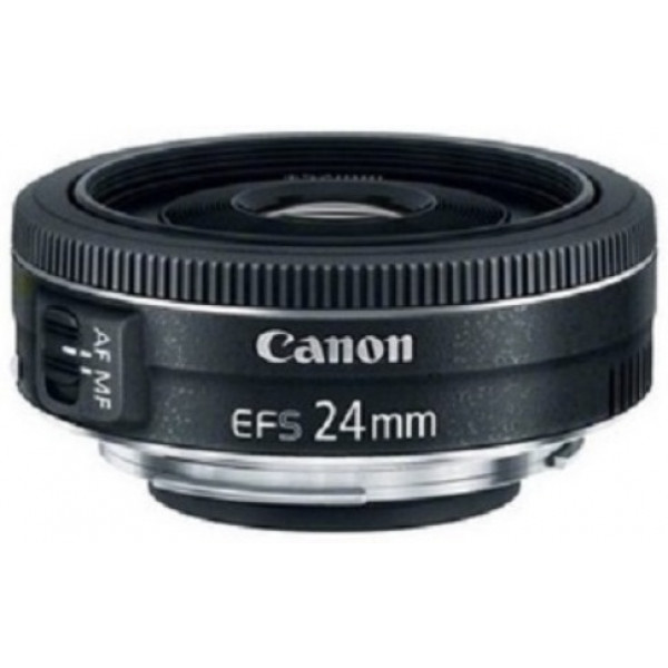 foto уцінка - об'єктив до фотокамери canon ef-s 24mm f/2.8 stm #