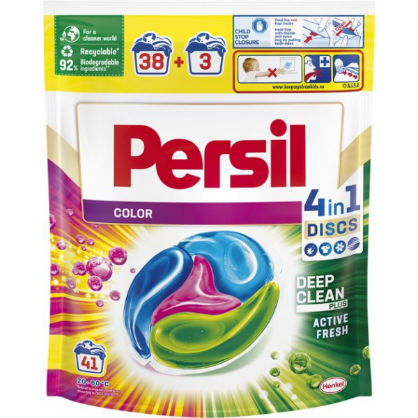 foto капсули для прання persil диски color 41шт