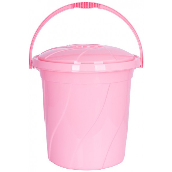 foto кошик для сміття violet house 0046 №5 pink с/кр. 20 л