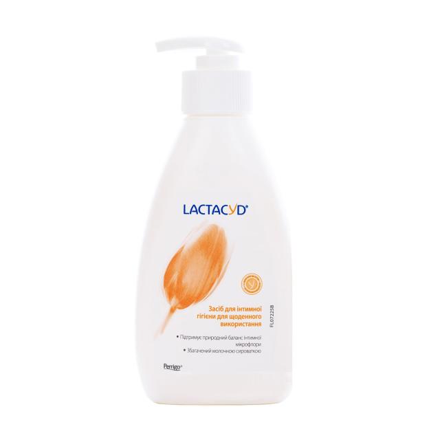 foto засіб для інтимної гігієни lactacyd класичний, для щоденного використання, з дозатором, 200 мл