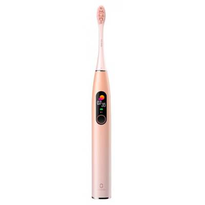 Podrobnoe foto зубна щітка електрична oclean x pro sakura pink (oled) (global)