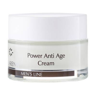 Podrobnoe foto крем для обличчя clarena mens line power anti-age cream проти зморщок, чоловічий, 50 мл